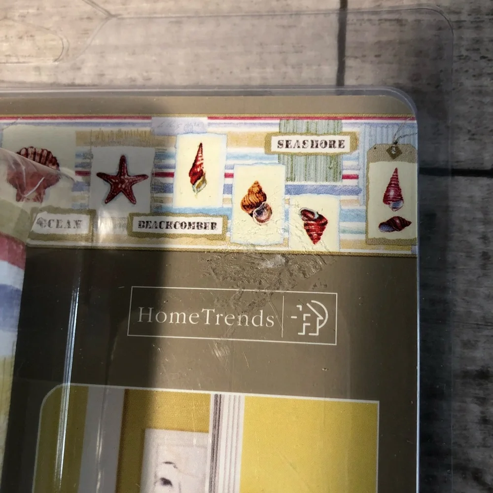Home Trends Shell Memories Prepasted Wall Border New 15 Feet X 6.87 Inches